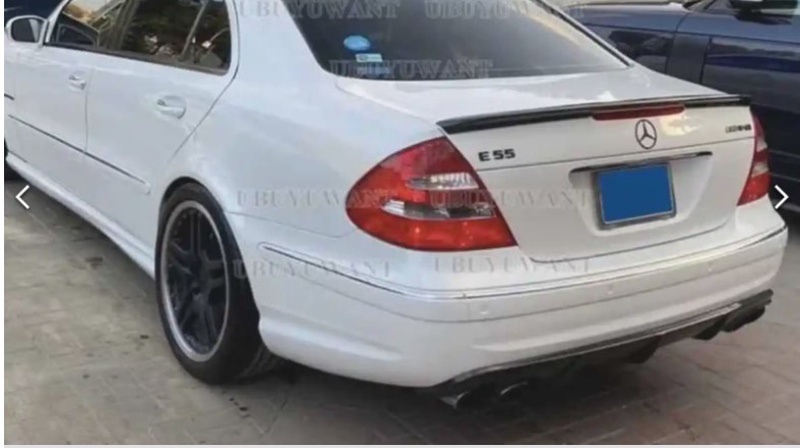 Козырек на заднее стекло на Mercedes-Benz W211